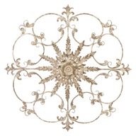 Originálna rustikálna kovová nástenná dekorácia