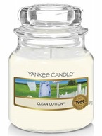 Yankee Candle Clean Cotton 104g malá SVIEČKA
