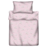 Bavlnené obliečky 160x100 60x40 pre deti 424 ružové Bavlnené obliečky 160x100 60x40 pre deti 424 ružové