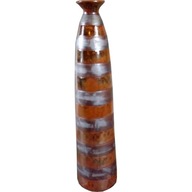 Keramická váza v pruhoch, 40 cm, váza.Keramický džbán