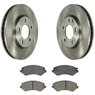 DISK + DLOŽKY PREDNÝ CHRYSLER VOYAGER IV 2000-