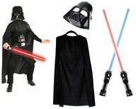 Cape + maska + LED meč Lord Vader Star Wars Outfit Cape + maska + LED meč Lord Vader Star Wars Outfit