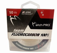 MATCH PRO FLUOROCARBON 100% 50m 0,14mm