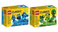 LEGO CLASSIC BLUE 11006 + GREEN 11007