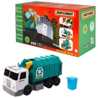 Recyklácia interaktívneho smetiarskeho auta Mattel Matchbox Recyklácia interaktívneho smetiarskeho auta Mattel Matchbox