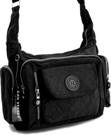 Módna mestská taška cez rameno Bag Street 2218 Black
