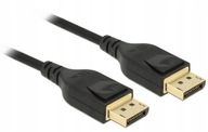 DisplayPort - DisplayPort kábel od Delocku 2 m čierny
