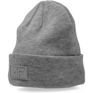 Dámska zimná čiapka 4F dvojvrstvová čiapka, športová, teplá, pohodlná, unisex