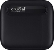 Externý disk Crucial X6 Portable 1 TB USB 3 SSD.