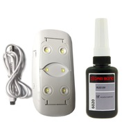 Drei Bond 6020 UV lepidlo na sklo + mini UV lampa Drei Bond 6020 UV lepidlo na sklo + mini UV lampa