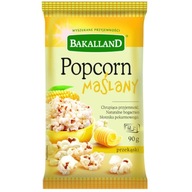 Popcorn Kukurica s maslom na opekanie v mikrovlnnej rúre
