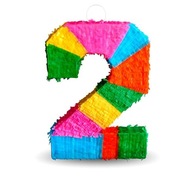 Piñata číslo 2, rozmer 50x35x7,5cm Veselé narodeniny