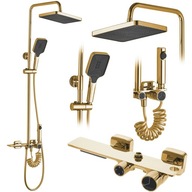 Sprchový set Helix Gold Sprchový set Helix Gold