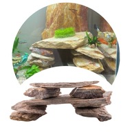 5kg farebná bridlicová prírodná dekorácia do akvária 5kg farebná bridlicová prírodná dekorácia do akvária
