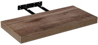 HNEDÝ DEKOR DREVENÁ NÁSTENNÁ POLICA 40 CM HNEDÝ DEKOR DREVENÁ NÁSTENNÁ POLICA 40 CM