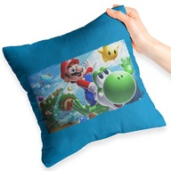 MODRÝ VANKÚŠ PRE FANOUŠKU AKO DARČEK MÓDNYCH VZOROV MARIO BROS MODRÝ VANKÚŠ PRE FANOUŠKU AKO DARČEK MÓDNYCH VZOROV MARIO BROS