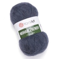 Yarart Mohair Trendy 118 Graphite/ Mnoho Mohair Yarart Mohair Trendy 118 Graphite/ Mnoho Mohair