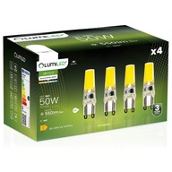4x MINI G9 CAPSULE LED žiarovka 5W = 50W 4000K Neutrál COB 230V LUMILED 4x MINI G9 CAPSULE LED žiarovka 5W = 50W 4000K Neutrál COB 230V LUMILED