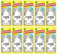 WUNDER BAUM Vianočný stromček ARCTIC WHITE WHITE strom x10 vôňa do auta WUNDER BAUM Vianočný stromček ARCTIC WHITE WHITE strom x10 vôňa do auta