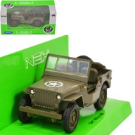 MODEL AUTA 1:34 WELLY JEEP WILLYS 1941 MB