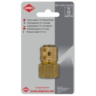 RÝCHLY KONEKTOR AIRPRESS S 1/2'' VNÚTORNÝM ZÁVITOM RÝCHLY KONEKTOR AIRPRESS S 1/2'' VNÚTORNÝM ZÁVITOM