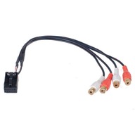 AUX/LINE OUT KONEKTOR PRE VW-AUDI FAKRA 12 PIN 4XRCA AUX/LINE OUT KONEKTOR PRE VW-AUDI FAKRA 12 PIN 4XRCA