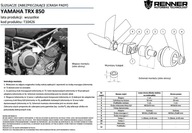 CRASH PADY RENNER YAMAHA TRX 850 kód: T10426 CRASH PADY RENNER YAMAHA TRX 850 kód: T10426