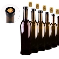 30x fľaša Toscana 500ml so zátkami na mesačné víno