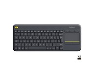 Logitech K400 Plus Touch Wireless Keyboard Smart TV PC Počítač Logitech K400 Plus Touch Wireless Keyboard Smart TV PC Počítač