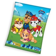 PAW PATROL Chase Marshall Rubble Skye plyšová deka 150x200 cm PAW PATROL Chase Marshall Rubble Skye plyšová deka 150x200 cm