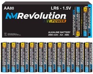 80x AA 1,5V ALKALICKÉ BATÉRIE LR6 R6 PRST 80x AA 1,5V ALKALICKÉ BATÉRIE LR6 R6 PRST
