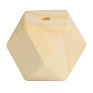 Drevené geometrické korálky DIAMANTY 30x30 1ks Drevené geometrické korálky DIAMANTY 30x30 1ks
