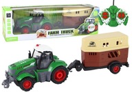 Diaľkové ovládanie RC traktora Traktor Poľnohospodársky stroj Trailer Diaľkové ovládanie 1:24