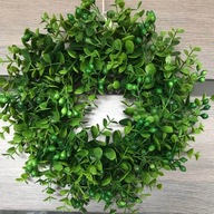 VENEC 30 cm buxusový veniec, základ venca VENEC 30 cm buxusový veniec, základ venca