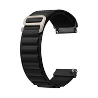 Univerzálny čierny alpský remienok na hodinky 22 mm Univerzálny čierny alpský remienok na hodinky 22 mm