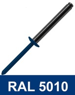 Trhací nit al / st - 4,8x35 100 ks - RAL5010