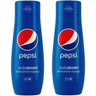 Pepsi 2 kusy súprava sirupového koncentrátu SodaStream