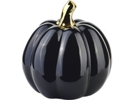 MAVE Dekoračná figúrka TEKVICA - BLACK GOLD Halloweensky darček