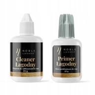 Noble Lashes Jemný čistič a primer na riasy 2x15ml - sada Noble Lashes Jemný čistič a primer na riasy 2x15ml - sada