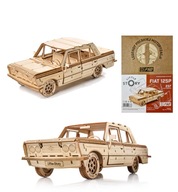 Little Story Drevené puzzle 3D model Auto Auto FSO Veľký Fiat 125p Little Story Drevené puzzle 3D model Auto Auto FSO Veľký Fiat 125p