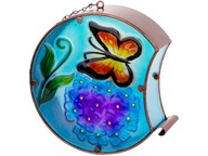 Lampáš z farebného skla SASKA GARDEN Lampáš z farebného skla SASKA GARDEN