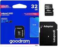 Pamäťová karta GoodRam microSD HC 32GB micro SD