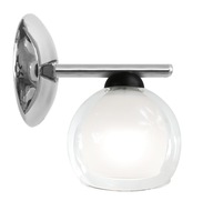 NÁSTENNÉ SVIETIDLO CHROMOVÁ BIELA LAMPA 4-60 NÁSTENNÉ SVIETIDLO CHROMOVÁ BIELA LAMPA 4-60