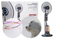 VENTILÁTOR SO ZVLHČOVANÍM BWP-04 MPM ČIERNA