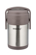 KINGHOFF VEČERA TERMOSKA 1,5L + 3 NÁDOBY KH-407 KINGHOFF VEČERA TERMOSKA 1,5L + 3 NÁDOBY KH-407