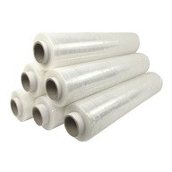 STRETCH FÓLIA 3kg x 6 ks TRANSP. LEPIDLO VEĽA FÓLIE STRETCH FÓLIA 3kg x 6 ks TRANSP. LEPIDLO VEĽA FÓLIE