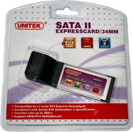 Unitek ExpressCard 2 x eSATA radič