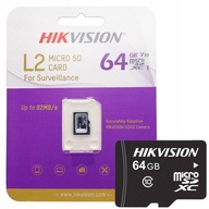 Hikvision 64GB microSD karta pre 4/7 prevádzku triedy 10