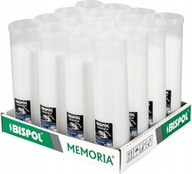 Parafínové vložky do sviečok Bispol 21cm P400 balenie 16 ks 3-4 DAYS MEMORIA Parafínové vložky do sviečok Bispol 21cm P400 balenie 16 ks 3-4 DAYS MEMORIA