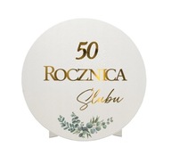 50. VÝROČIE SVADBY KOŁO XL súprava na dekoráciu bannerovej tabule 50. VÝROČIE SVADBY KOŁO XL súprava na dekoráciu bannerovej tabule